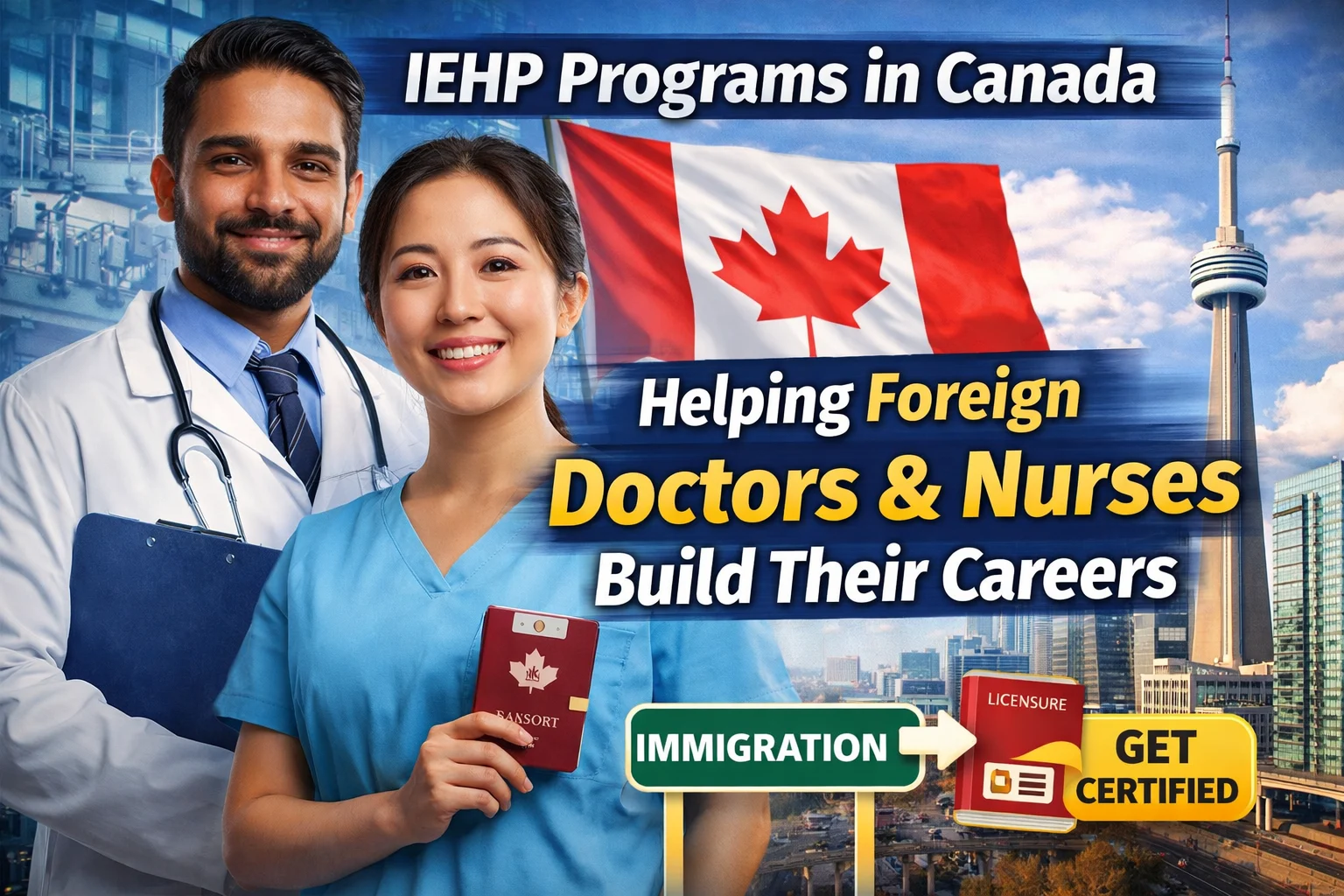 IEHP Programs in Canada: Helping Foreign Doctors & Nurses Build Their Careers