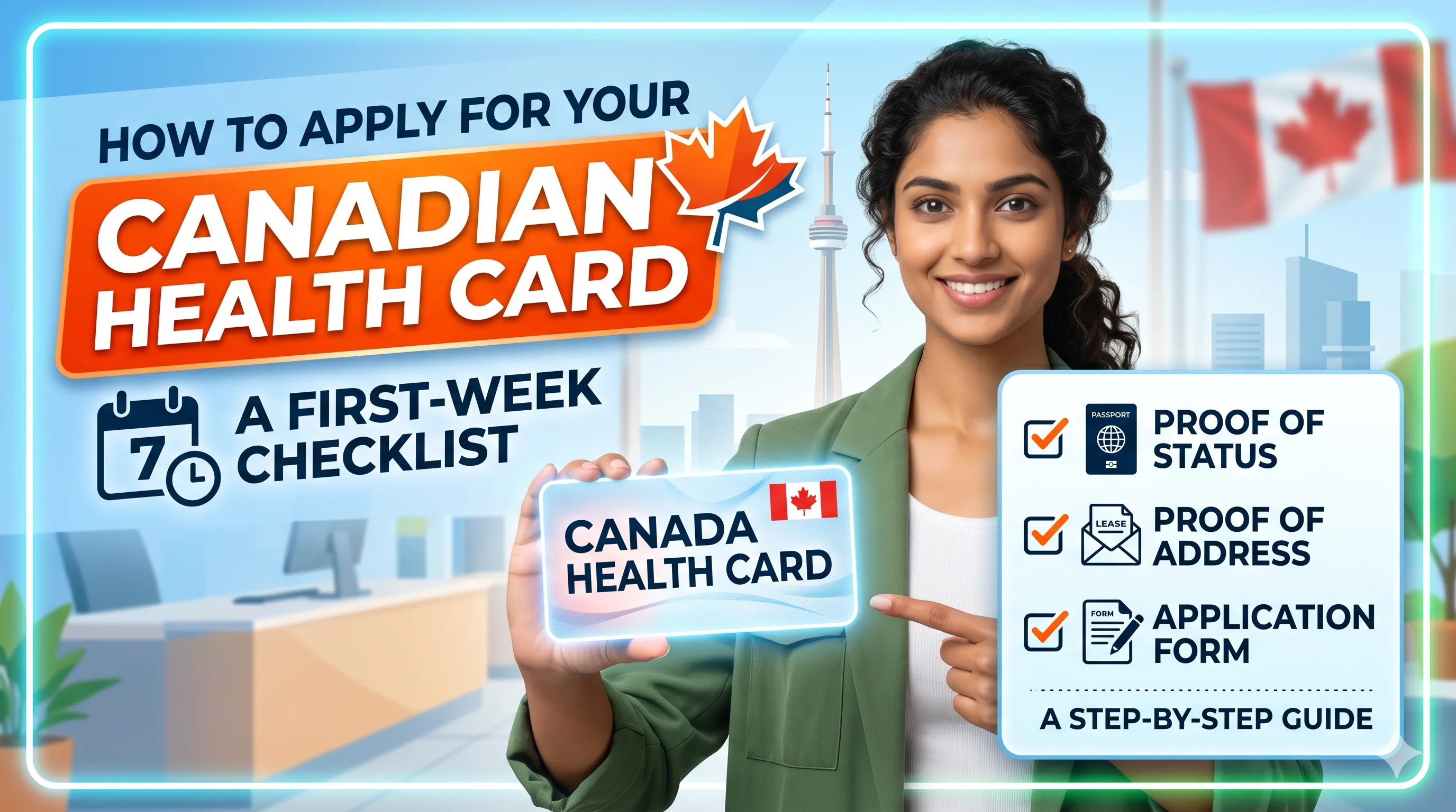 How to Apply for Your Canadian Health Card: A First-Week Checklist
