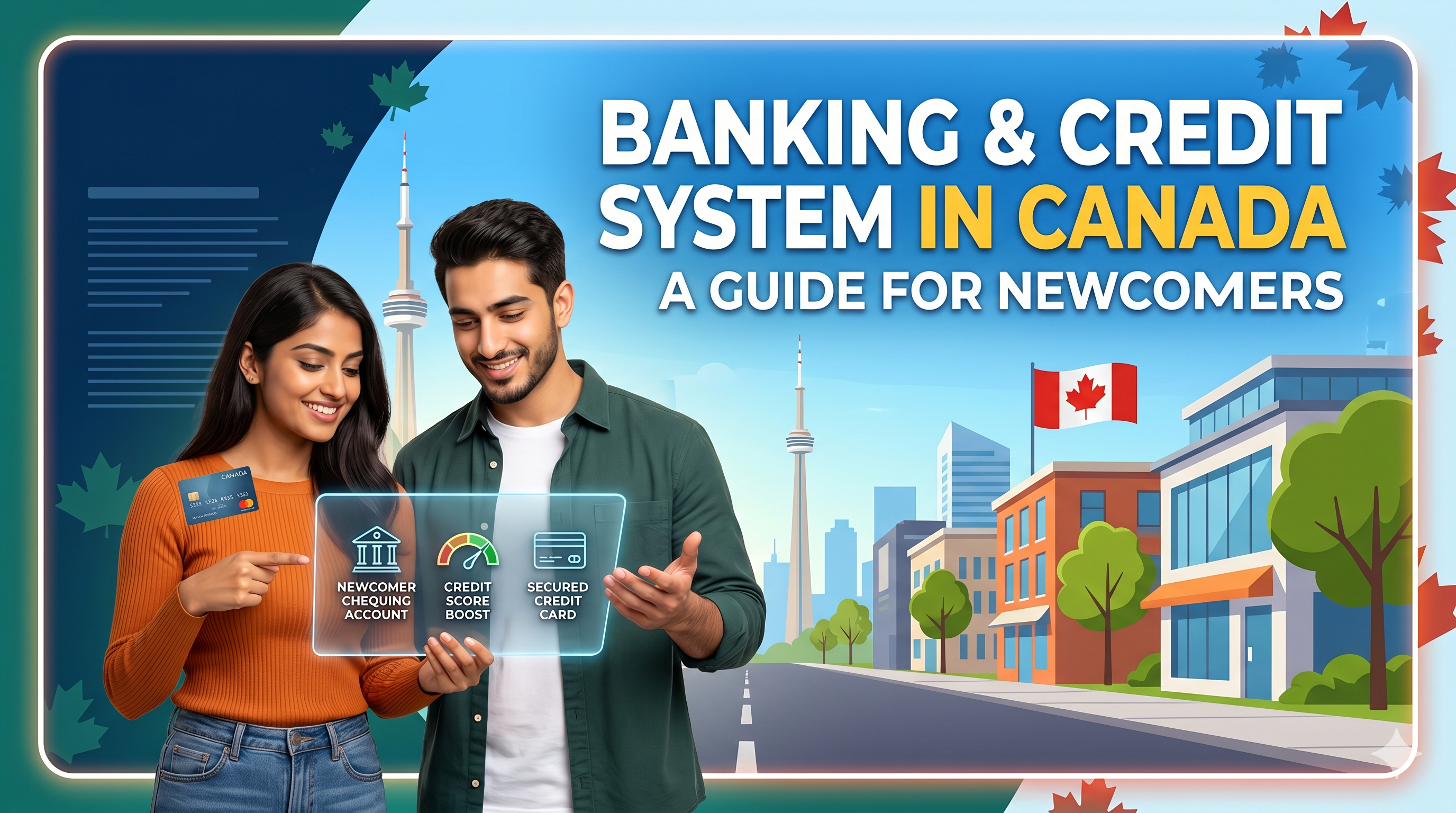 Banking and Credit System in Canada for Newcomers: Accounts, Credit Score, Money Transfers and Daily Expenses