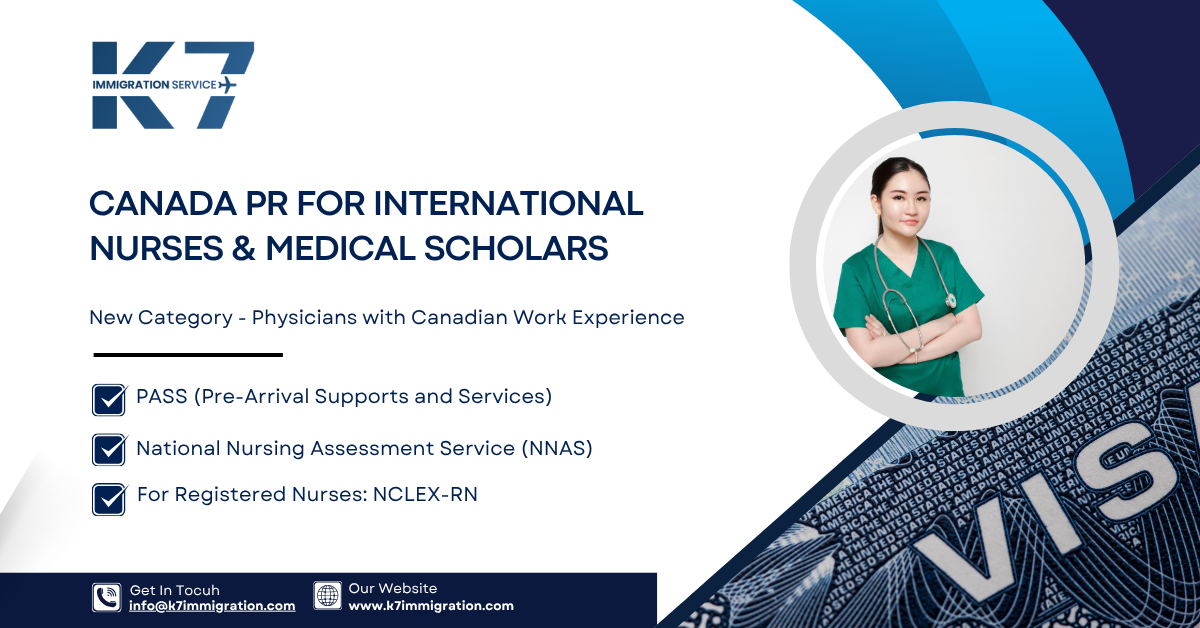How International Nurses and Medical Scholars Can Get Permanent Residence in Canada?