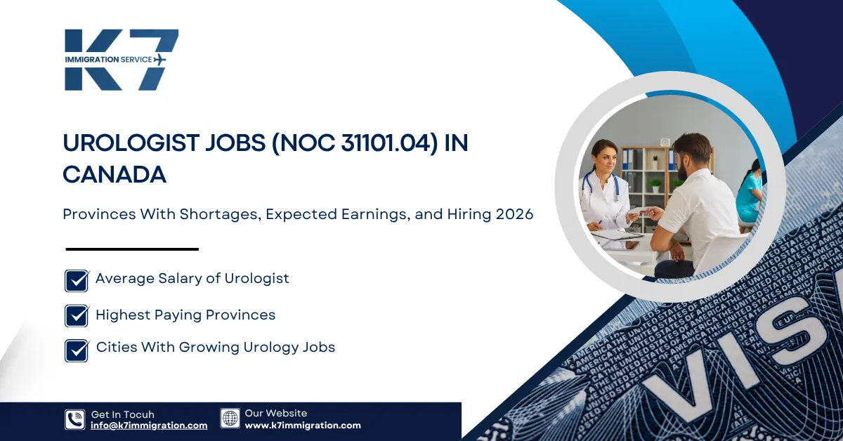 Urologist Jobs (NOC 31101.04) in Canada: Provinces With Shortages, Expected Earnings, and Hiring Trends -2026 Guide