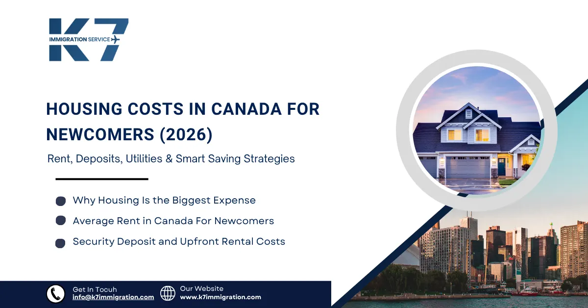 Housing Costs in Canada for Newcomers (2026): Rent, Deposits, Utilities & Smart Saving Strategies