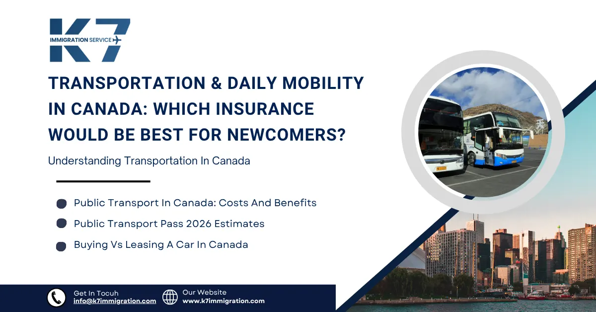 Transportation & Daily Mobility In Canada: Which Insurance Would Be Best for Newcomers?