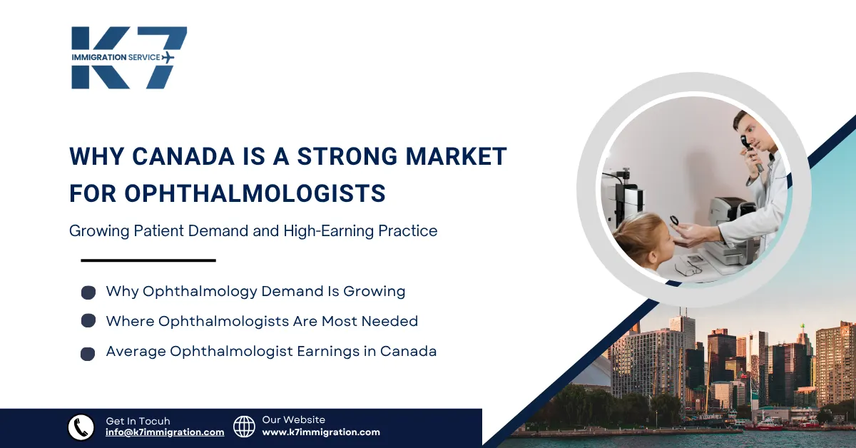 Why Canada Is a Strong Market for Ophthalmologists: Growing Patient Demand and High-Earning Practice Options