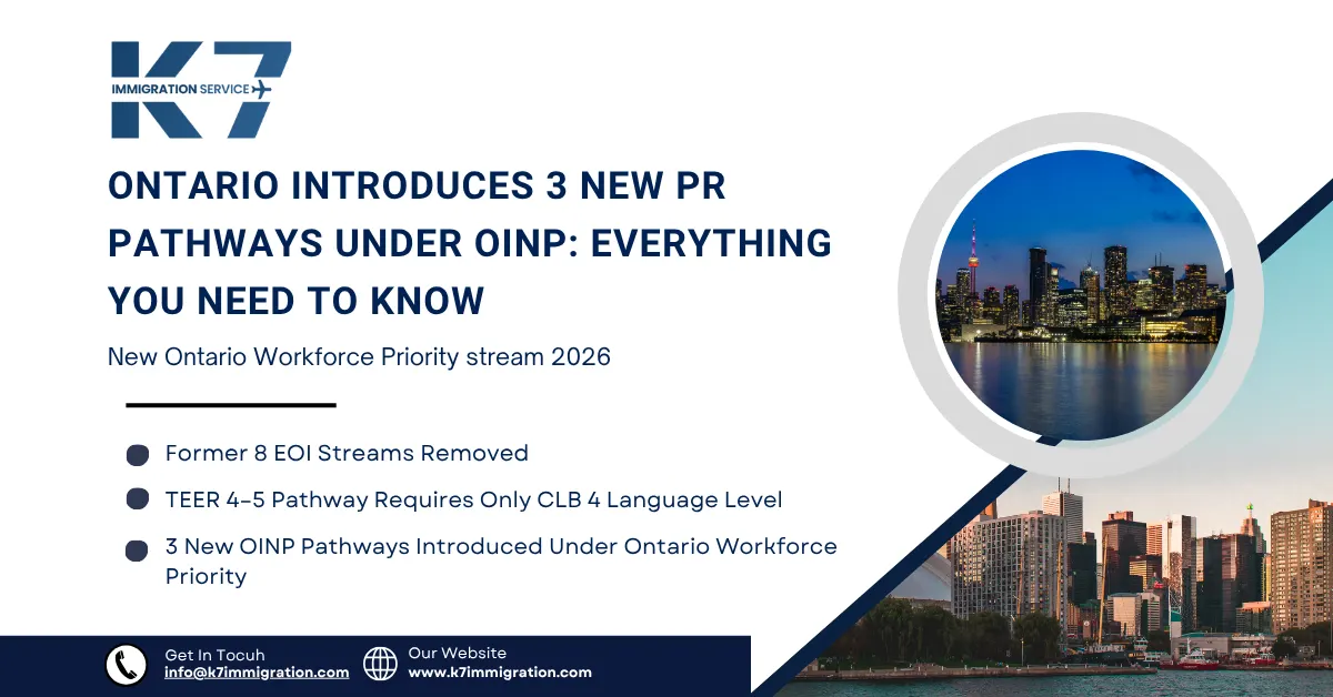Ontario Introduces 3 New PR Pathways Under OINP: Everything You Need to Know