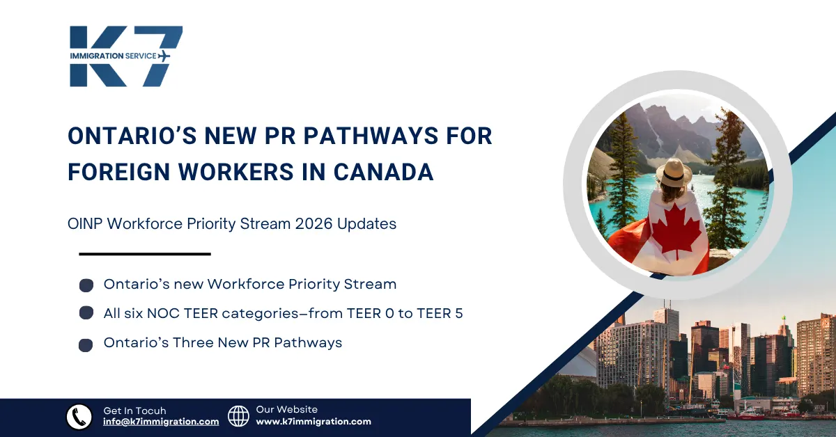 Ontario’s New PR Pathways for Foreign Workers in Canada: OINP Workforce Priority Stream 2026 Updates