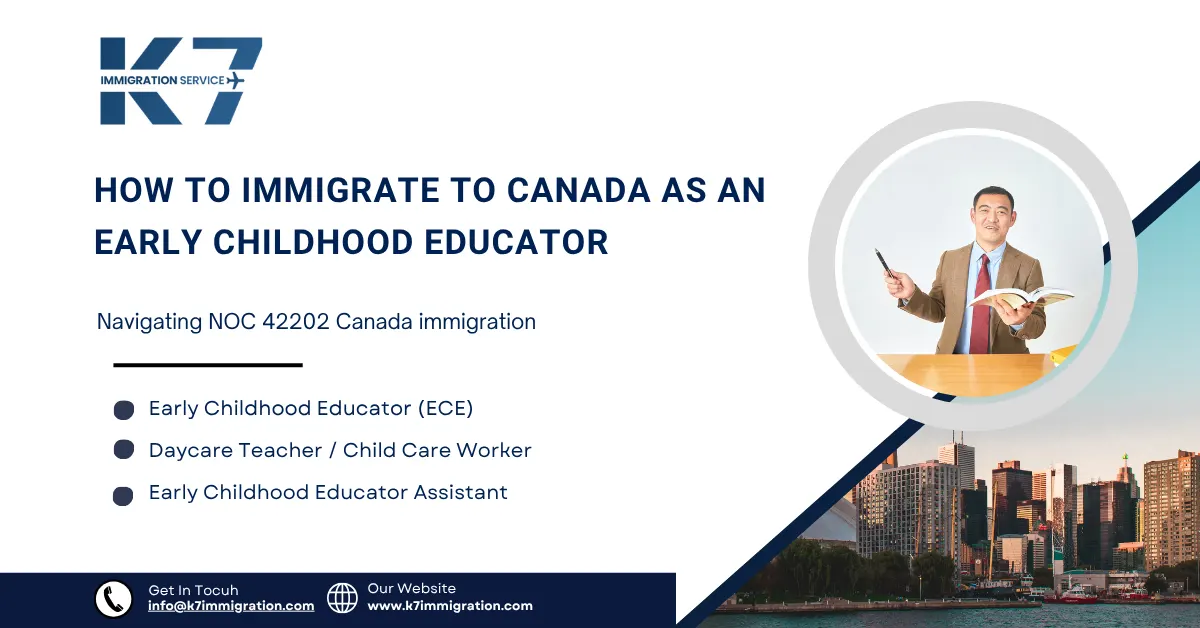 How to Immigrate to Canada as an Early Childhood Educator (NOC 42202)