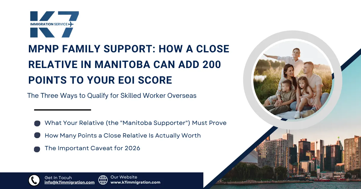MPNP Close Relative Points: How Family in Manitoba Boosts Your EOI Score (2026)