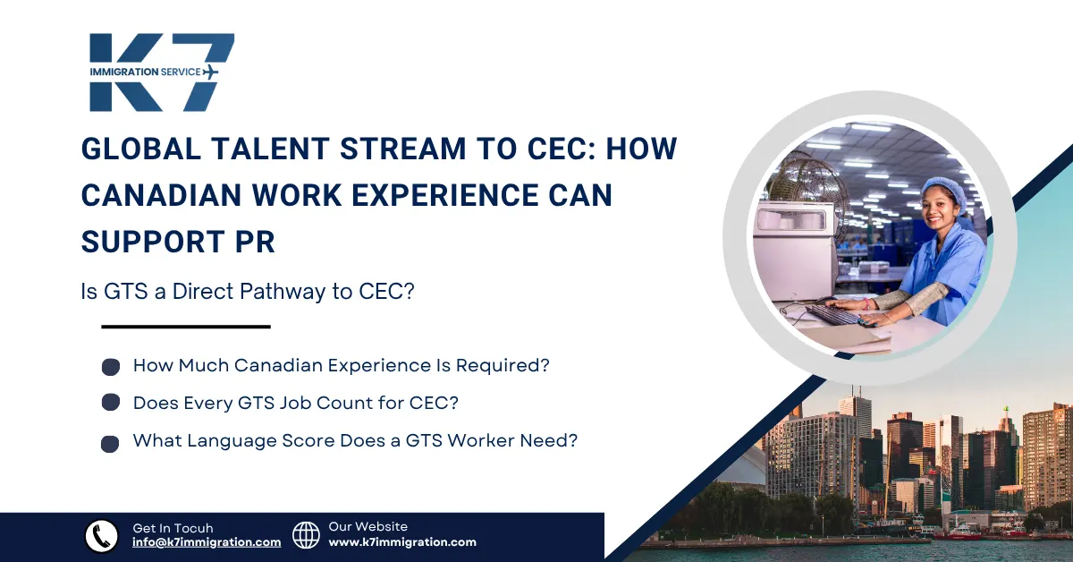 Global Talent Stream to CEC: How Canadian Work Experience Can Support PR