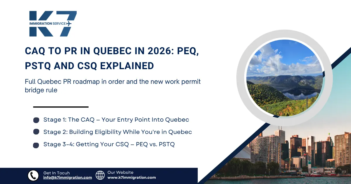 How to Go From CAQ to PR in Quebec in 2026: PEQ, PSTQ and CSQ Explained