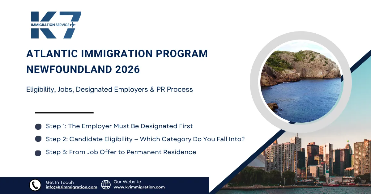 Atlantic Immigration Program Newfoundland 2026: Eligibility, Jobs, Designated Employers & PR Process