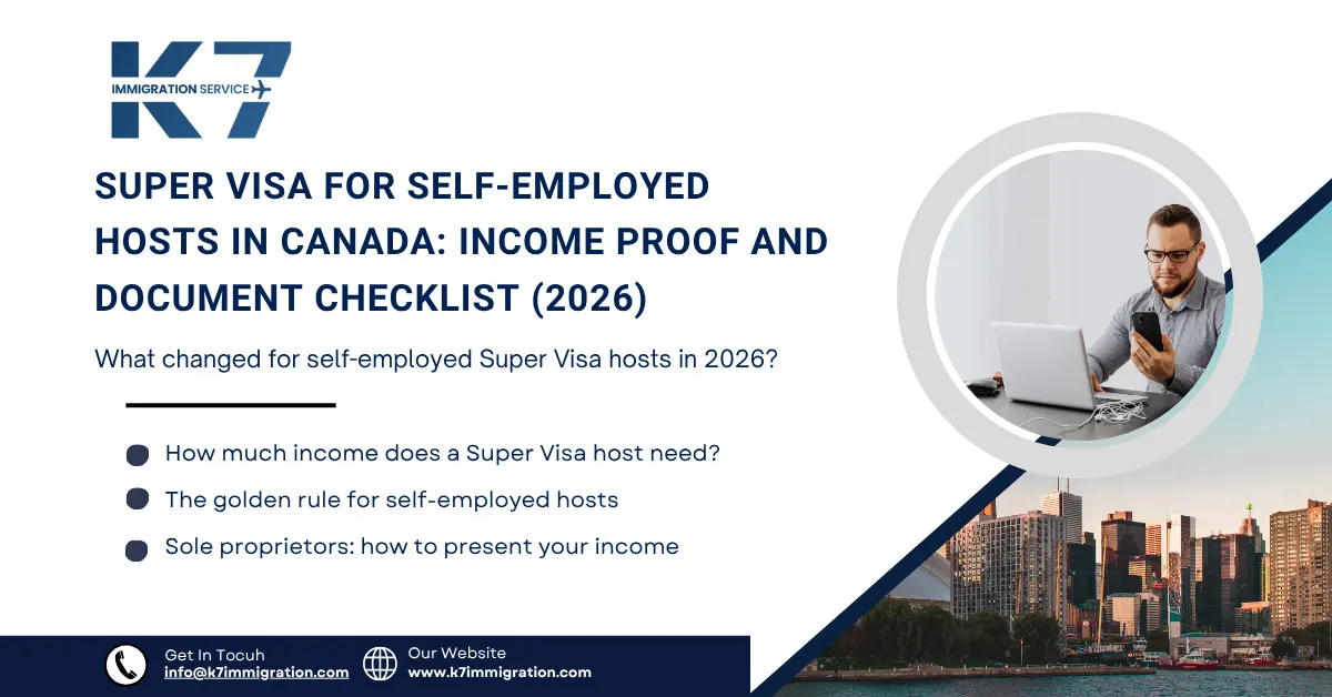 Super Visa for Self-Employed Hosts in Canada: Income Proof and Document Checklist (2026)